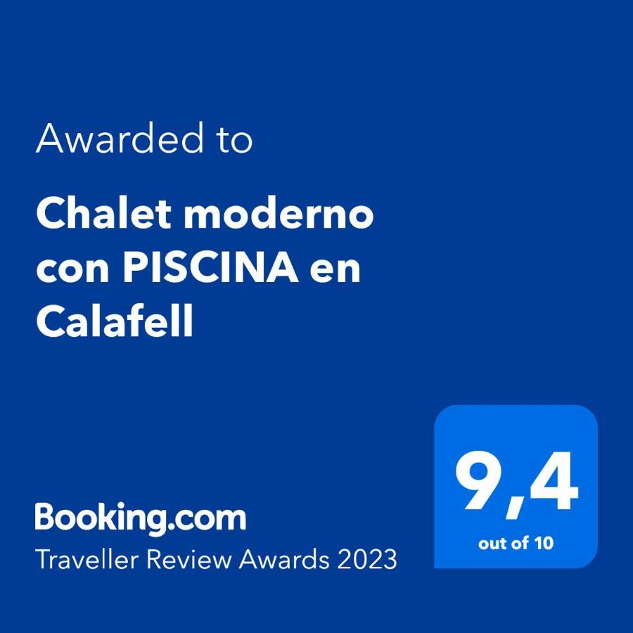 Chalet Moderno Con Piscina En Calafell Villa Luaran gambar
